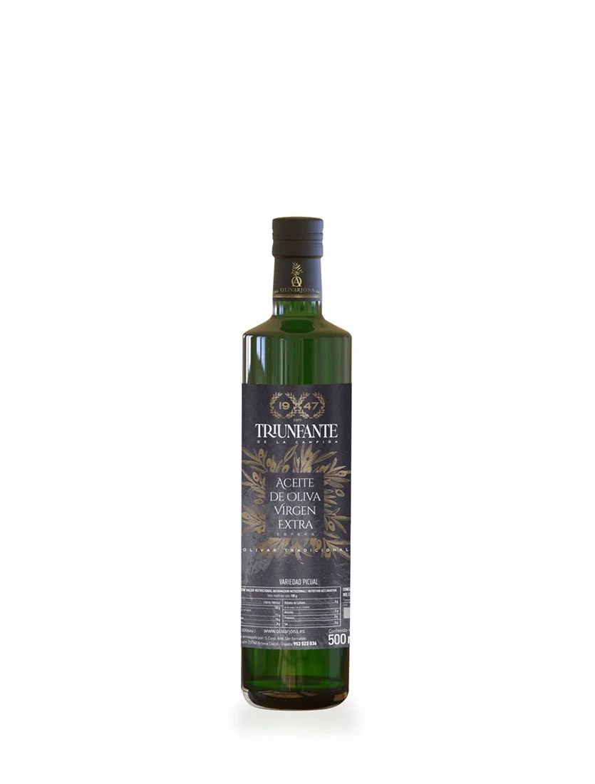 Caja 12 Botellas de Vidrio 500 ml