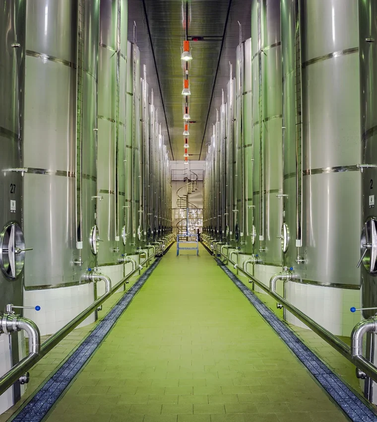 instalaciones de la almazara